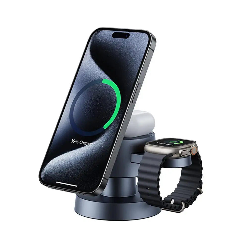 Mushroom 4-in-1 MagSafe Wireless Charger & Night Light